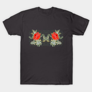 Flowers on the wall T-Shirt